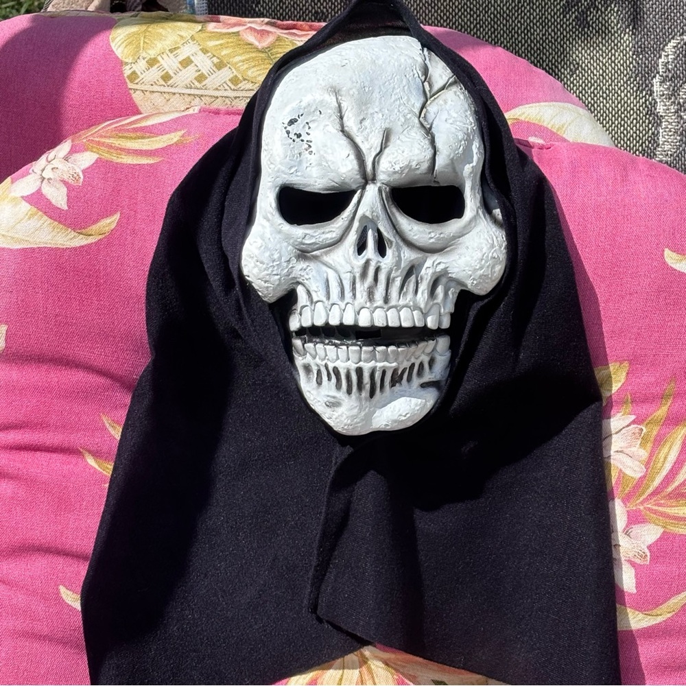 Vintage Fun World Easter Unlimited Skull/Scream Style Mask! - Picture 3 of 5